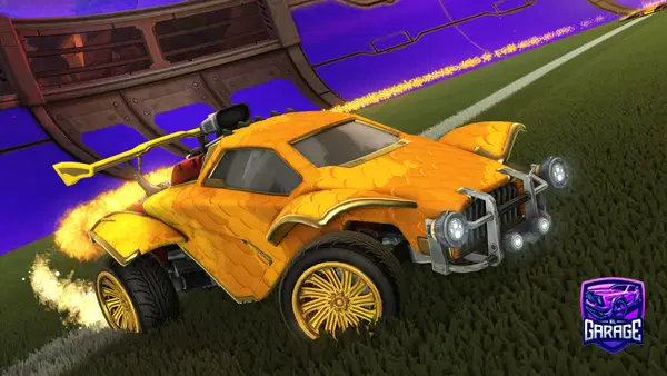 A Rocket League car design from ChasingWorm