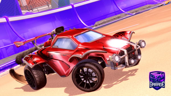 A Rocket League car design from Aidn42069