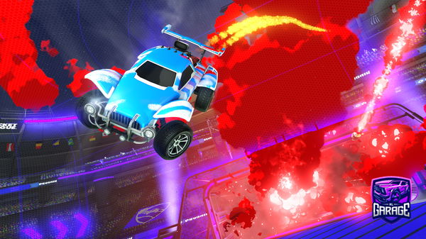 A Rocket League car design from Super_RayPro1111