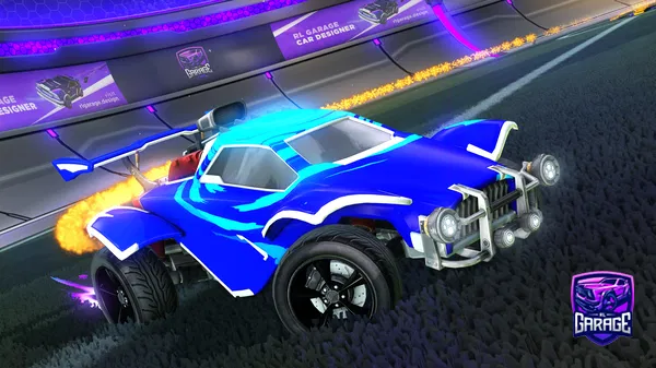 A Rocket League car design from DJ_SkyFire