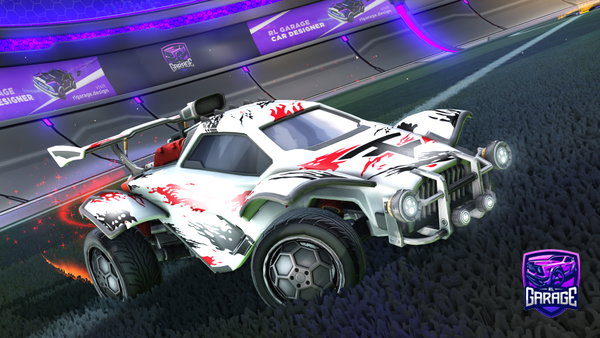 A Rocket League car design from Flingus4