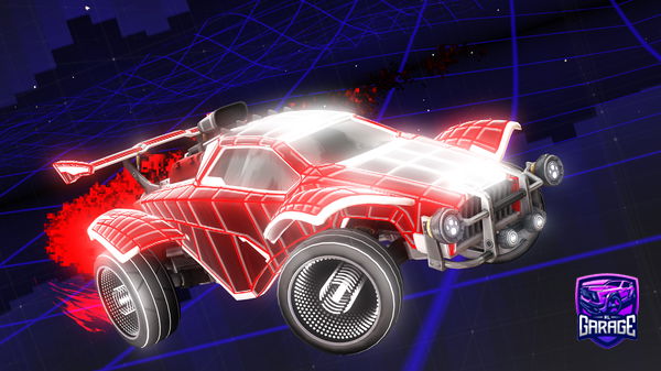 A Rocket League car design from AsphaltSportRL