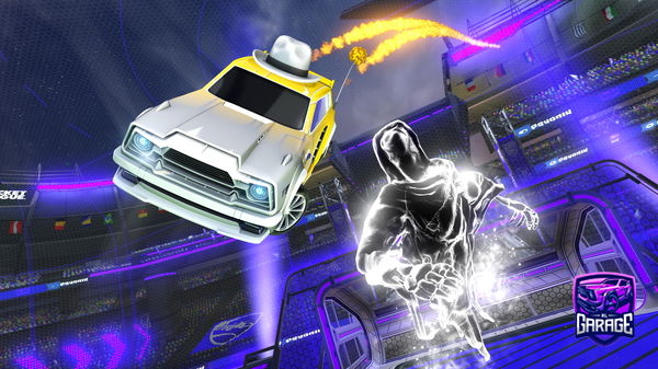 A Rocket League car design from JTDestroyer08