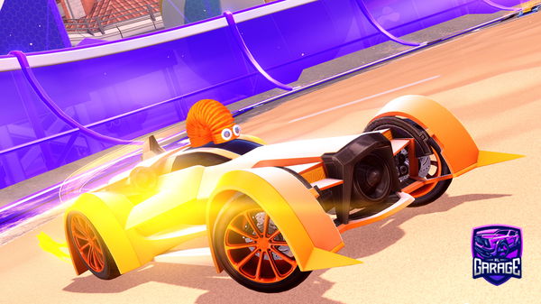 A Rocket League car design from Goofzookie