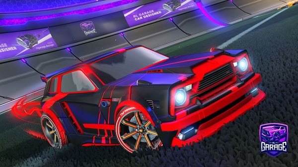 A Rocket League car design from tearz77