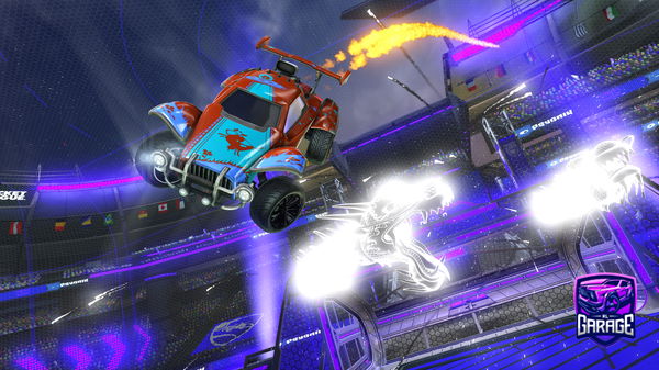 A Rocket League car design from BabySmokey