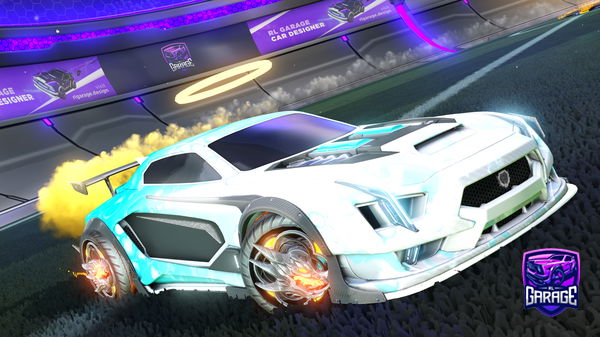 A Rocket League car design from G0ldenGr00t