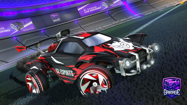 A Rocket League car design from Millapede