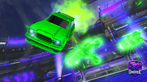 A Rocket League car design from UnHappyC