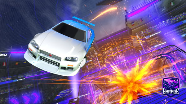 A Rocket League car design from Timatoot