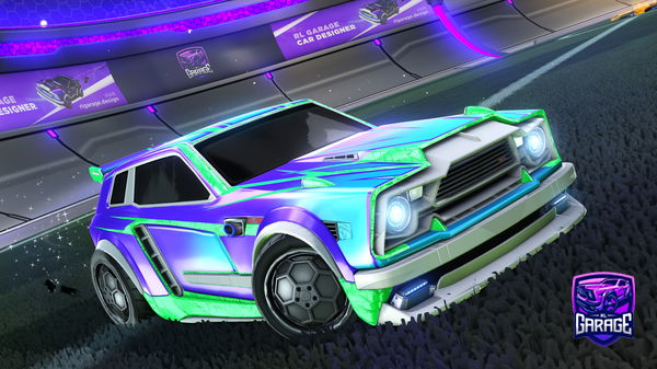 A Rocket League car design from CrY_x