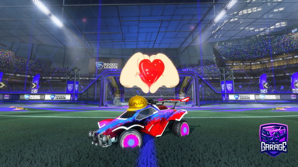 A Rocket League car design from JOSEPE-67-