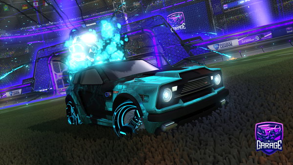 A Rocket League car design from rhatts