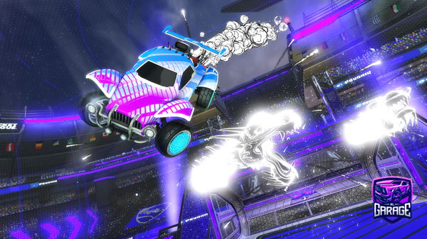 A Rocket League car design from Siguy