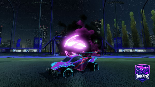 A Rocket League car design from PewPewGamer64