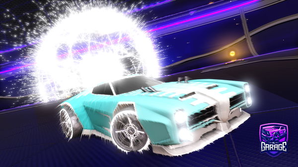 A Rocket League car design from ocloudedo