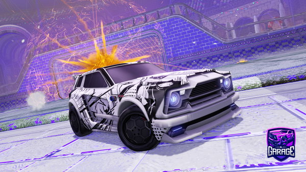 A Rocket League car design from samy_ghrib