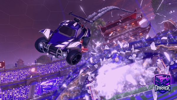 A Rocket League car design from AcowardMusty