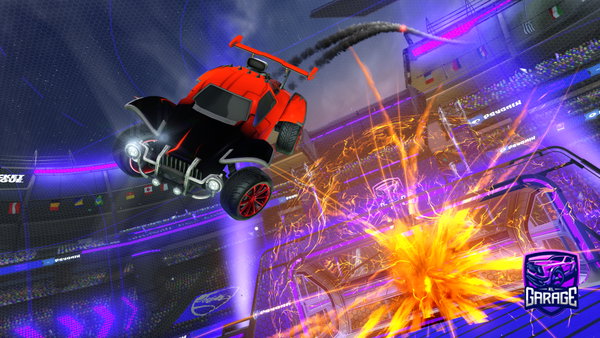 A Rocket League car design from Imhereforthequicksell