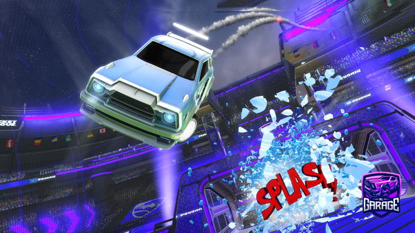 A Rocket League car design from Hxxver52-_