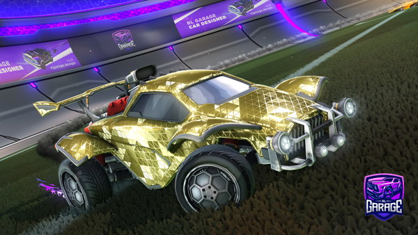 A Rocket League car design from tommy4216