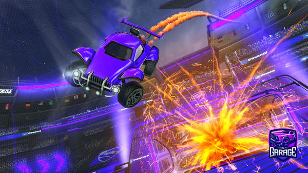 A Rocket League car design from stik_rl