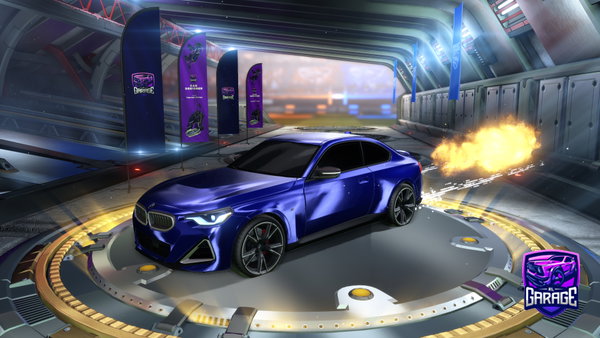 A Rocket League car design from Tezix_535