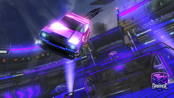 A Rocket League car design from Bondziorek9