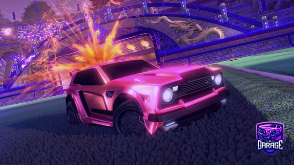 A Rocket League car design from DMSGaming