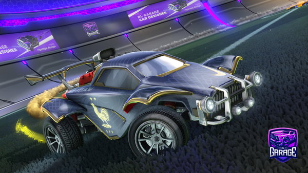 A Rocket League car design from FaZeGarfield389
