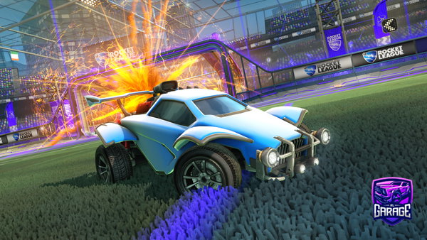 A Rocket League car design from Flip_300