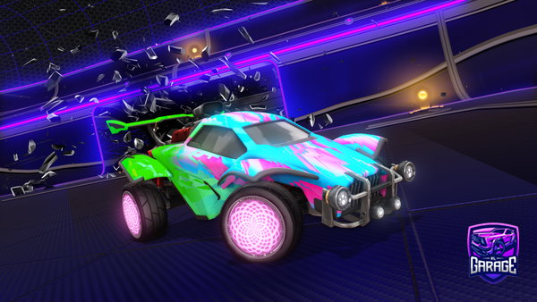 A Rocket League car design from oxazm