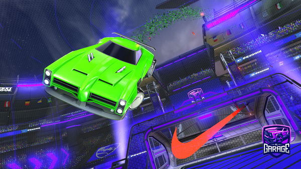 A Rocket League car design from howlinn121