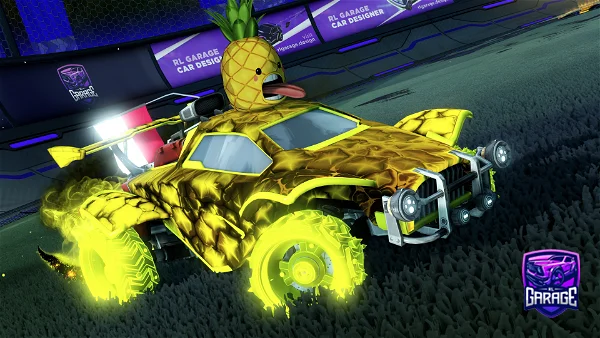 A Rocket League car design from NickiMickyy