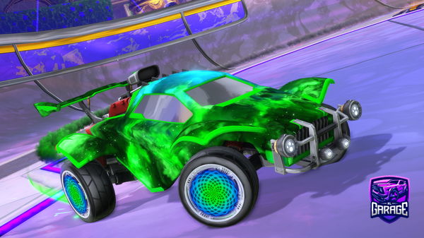 A Rocket League car design from Lucaszz