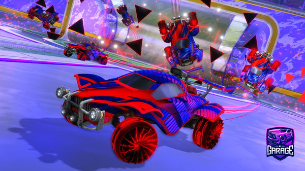 A Rocket League car design from TheyCallMeOopsy