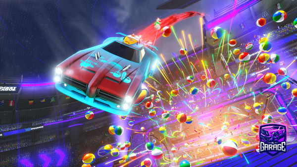 A Rocket League car design from IronLion12345