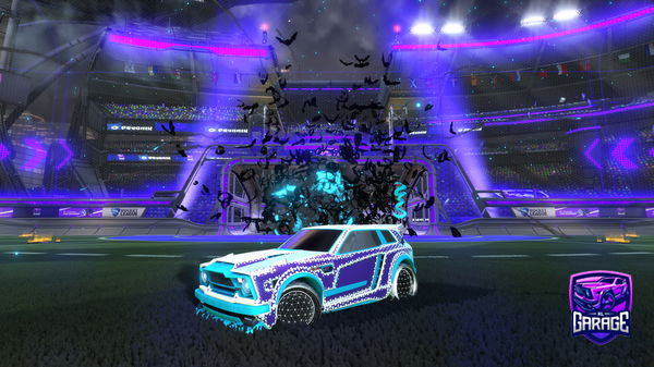 A Rocket League car design from DARK_MIST