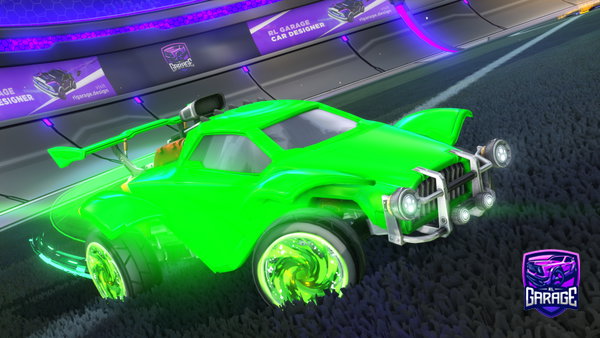 A Rocket League car design from Gxlacticc