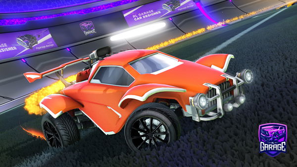 A Rocket League car design from Squidge_09