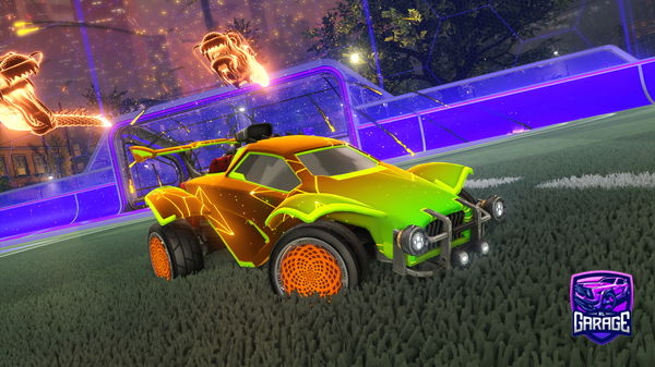 A Rocket League car design from NightOwlSquad