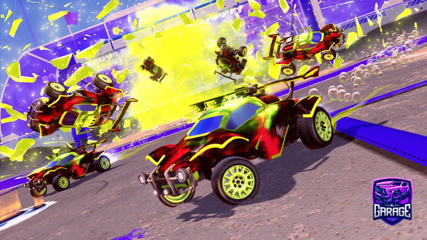 A Rocket League car design from ScepticHamster