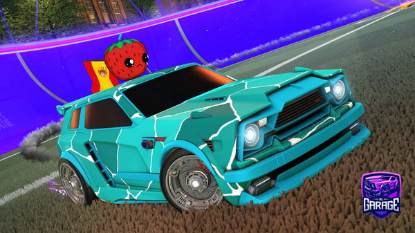 A Rocket League car design from MCDONALDO_XD