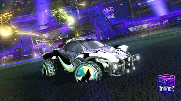 A Rocket League car design from Thundersnake608