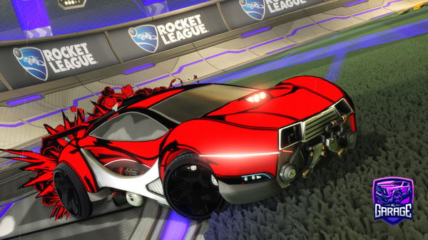 A Rocket League car design from Sytux132