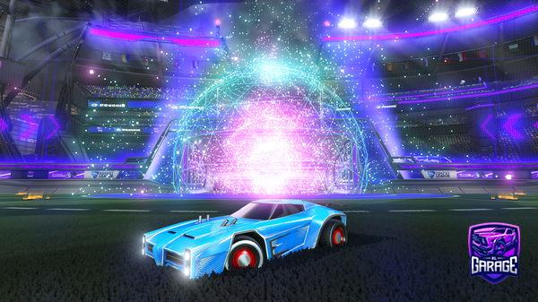 A Rocket League car design from BombMiner100