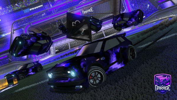 A Rocket League car design from iTzNiggi