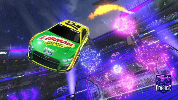 A Rocket League car design from Mabomabo808