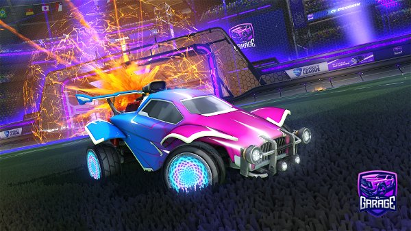 A Rocket League car design from Swaggman378
