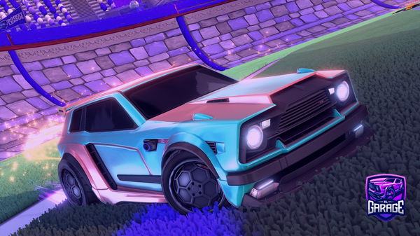 A Rocket League car design from babage21